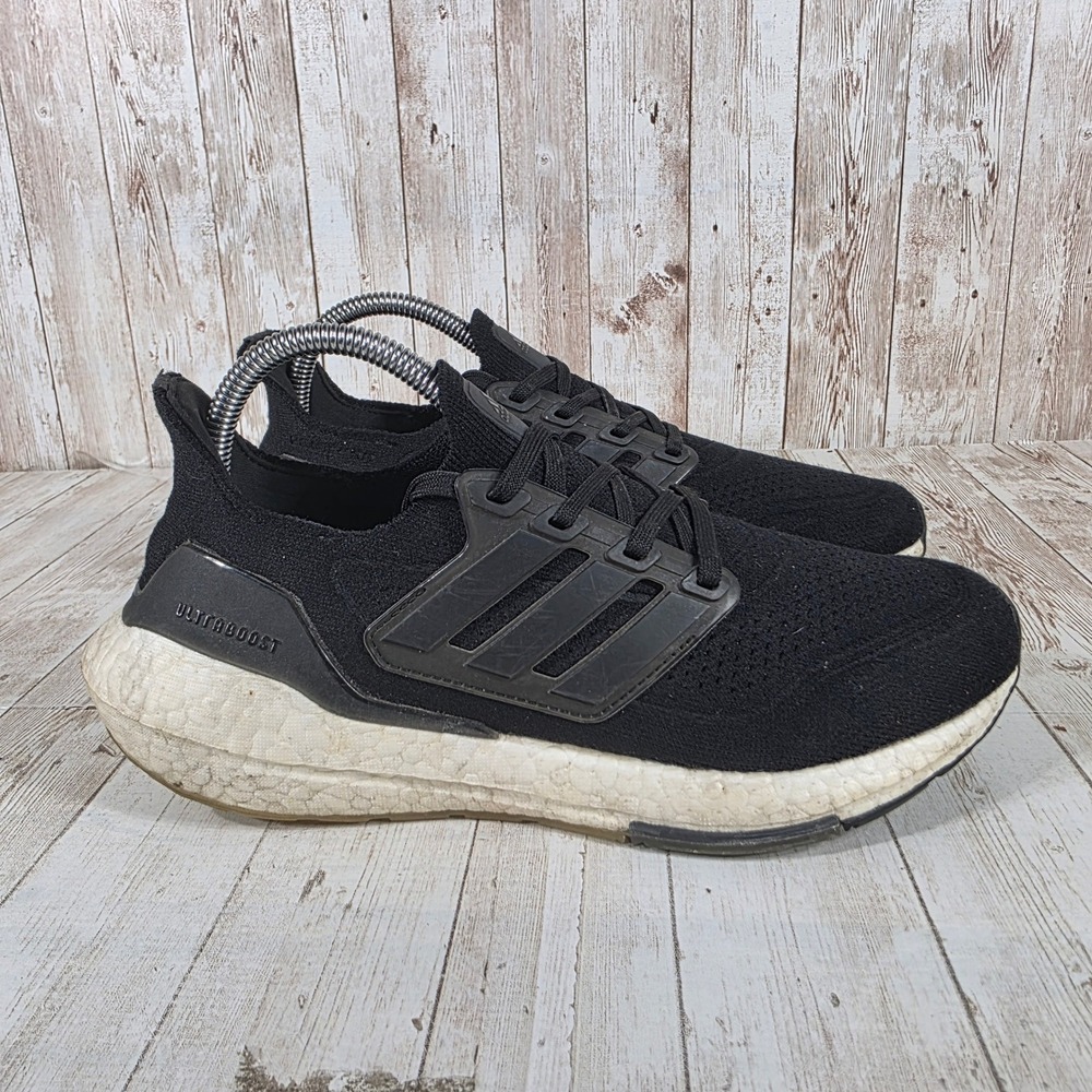 Adidas Ultraboost‎ 21 Mens 7.5 Running Shoes Core Black FY0306 Sneakers